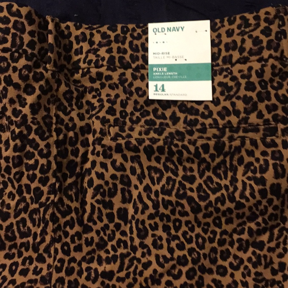 NWT Old Navy Pixie Cheetah Print